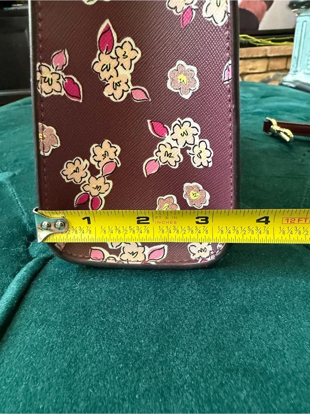 Kate Spade Burgundy Tinsel Satchel Set